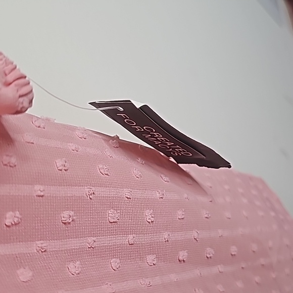 Inc Pink Chiffon Back Tie Shift Dress - Picture 4 of 6